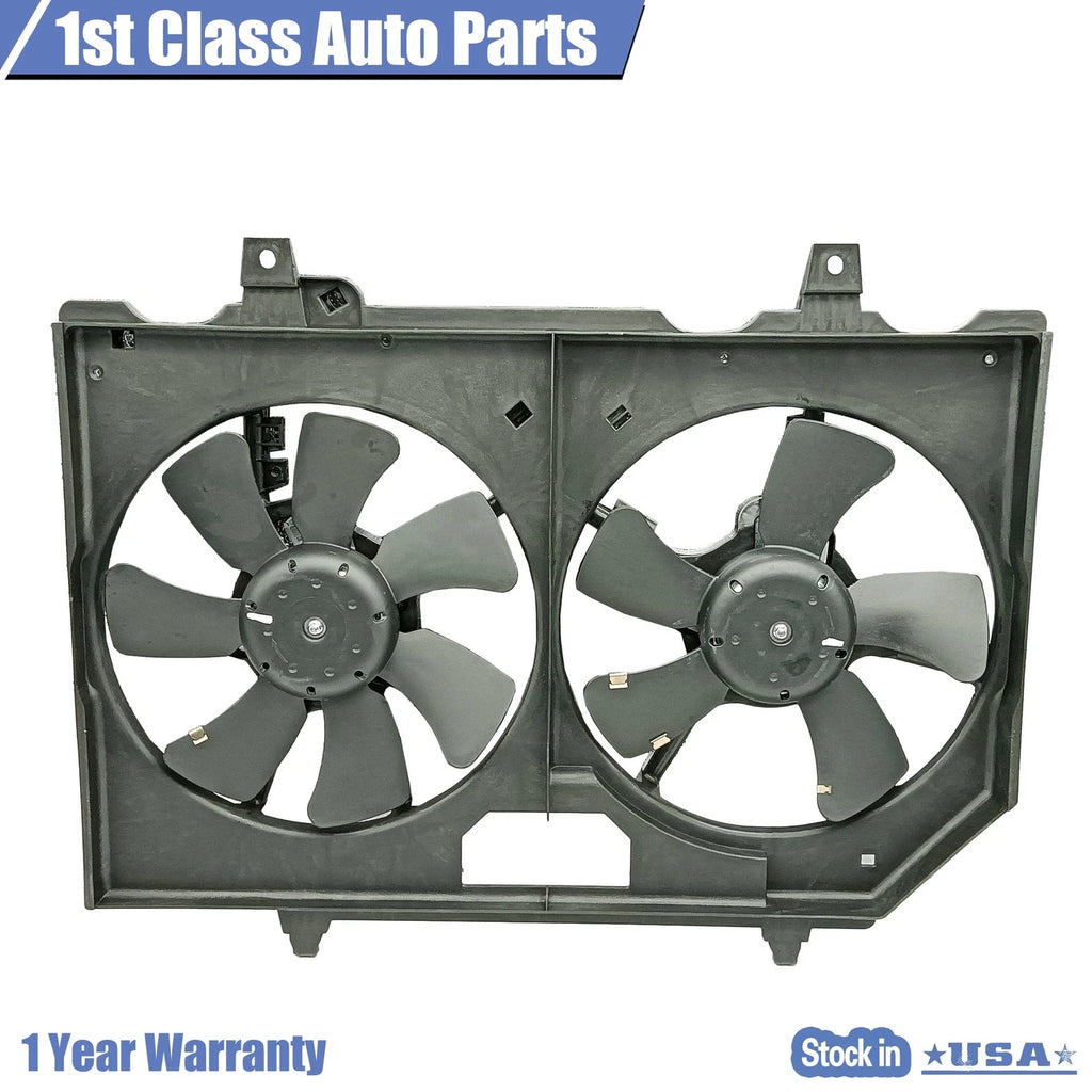 Dual Radiator Cooling Fan Shroud for Nissan X-Trail (2004–2013)