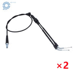 Throttle Cable Set of 2 for Yamaha Banshee 350 (1987–2006)