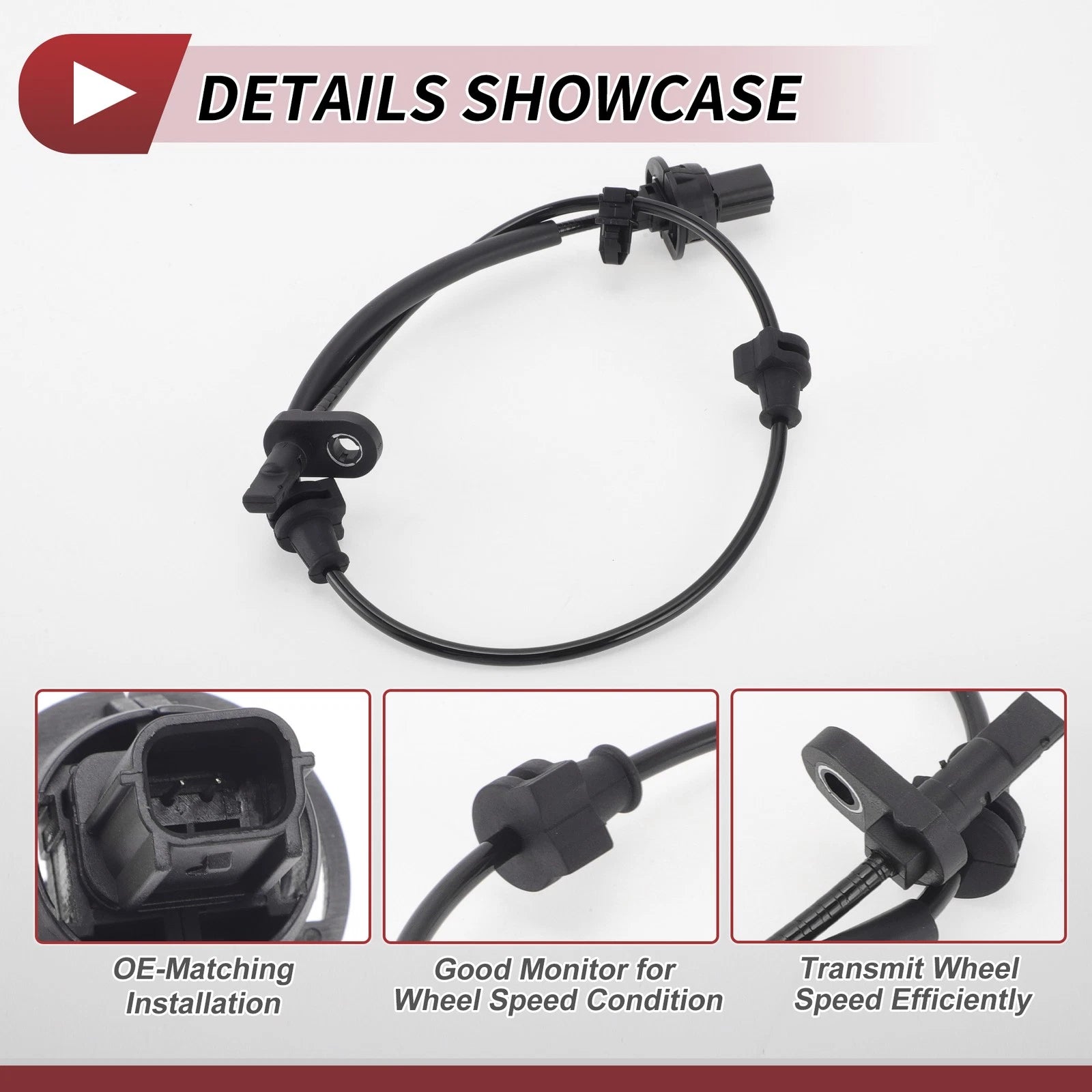 ABS Wheel Speed Sensor No. 57455TJAH02 for Honda Gienia GJ6 (2016–2021)