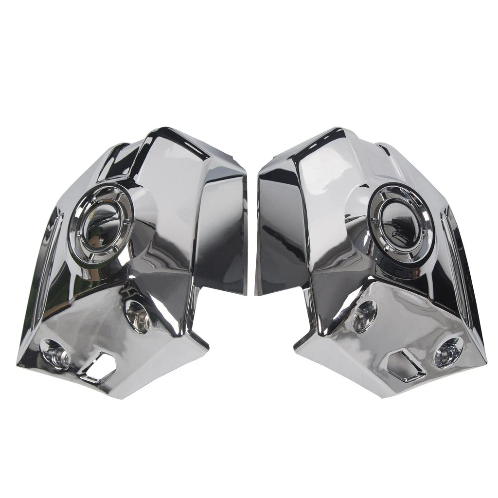 Set of 2 Lower Cowl Covers for Honda Goldwing 1800 GL1800 (2018–2020) Chrome