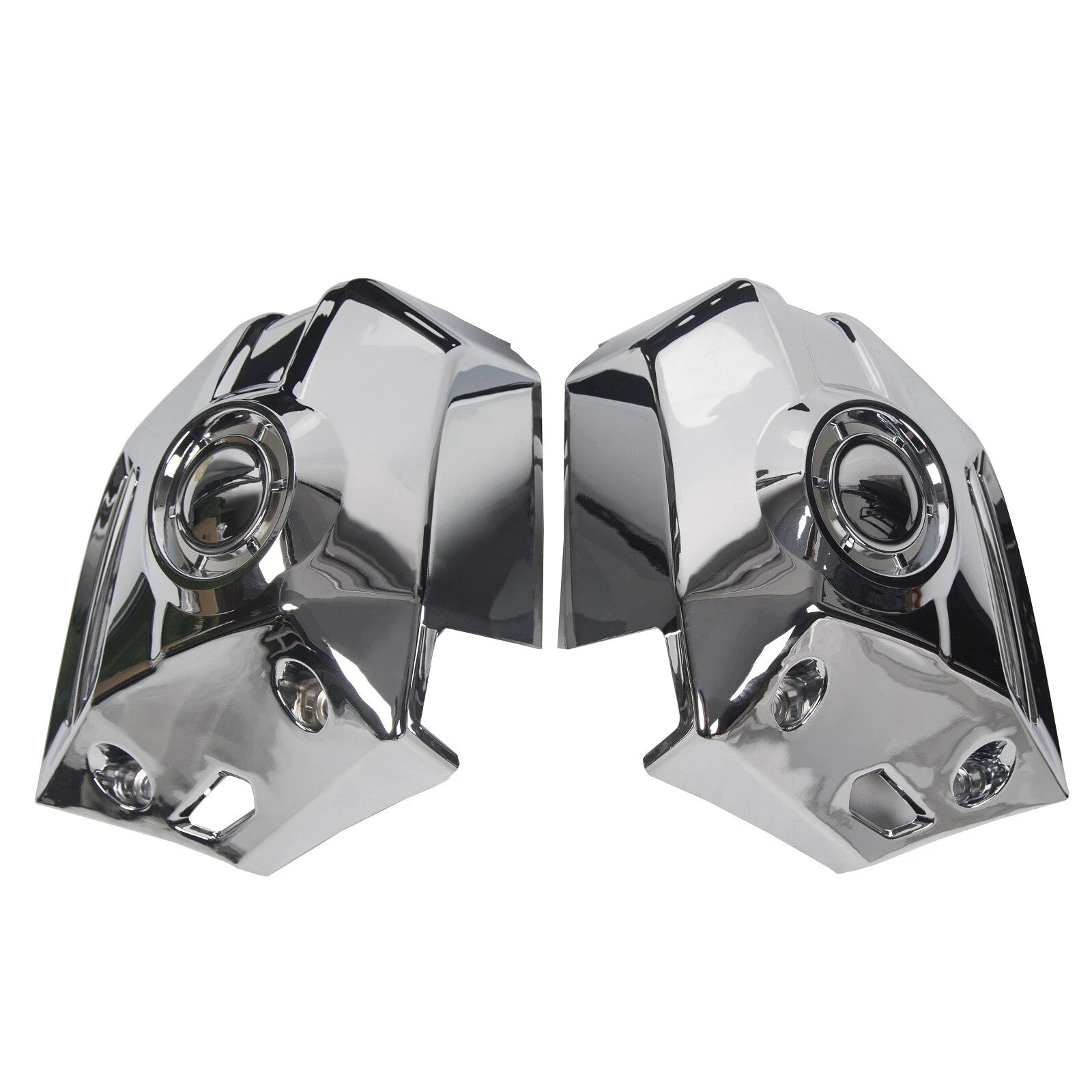 Set of 2 Lower Cowl Covers for Honda Goldwing 1800 GL1800 (2018–2020) Chrome
