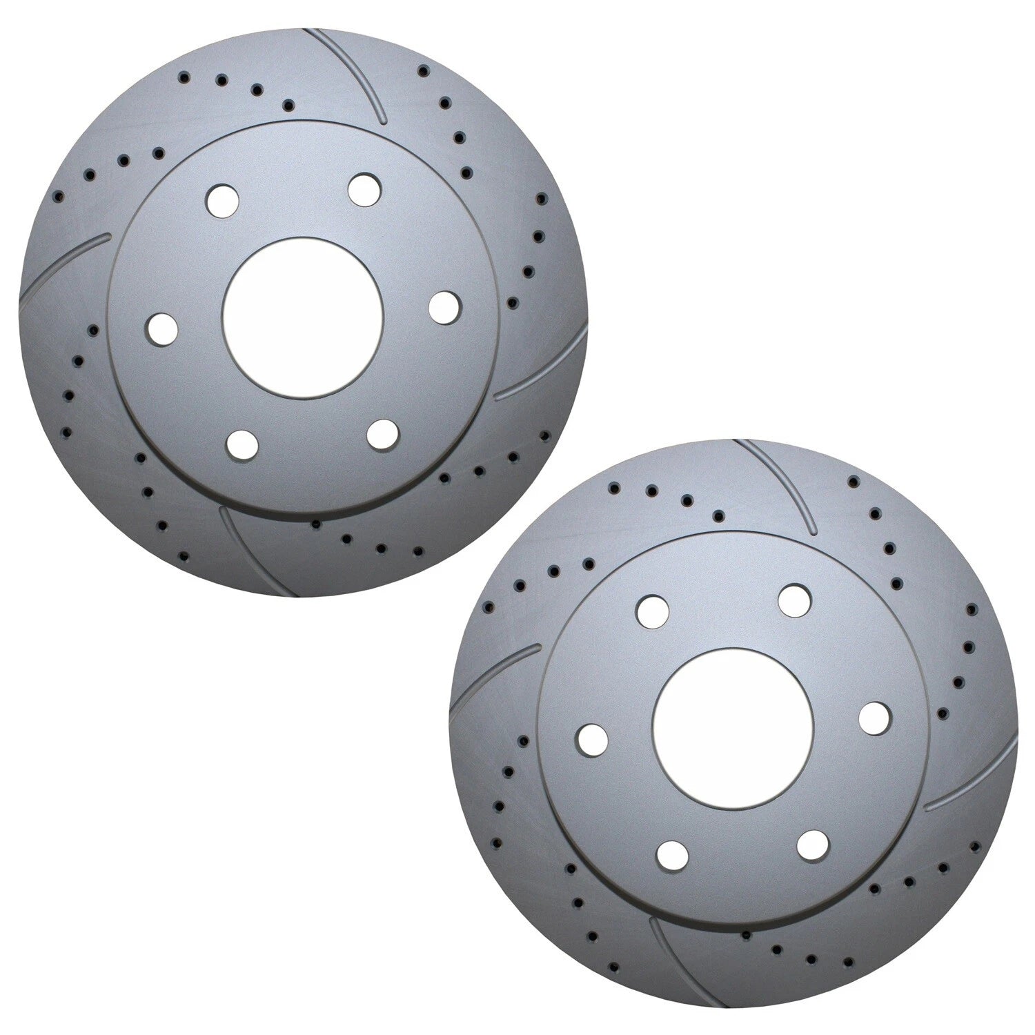2X Front Drilled 305mm Brake Rotors for Cadillac Chevy GMC