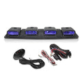 Set of 2 Off-Road Blue Lens Roof Top Mounted Fog Lights for Universal 4X4