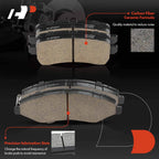 Drilled Brake Rotors & Ceramic Pads for Subaru Forester