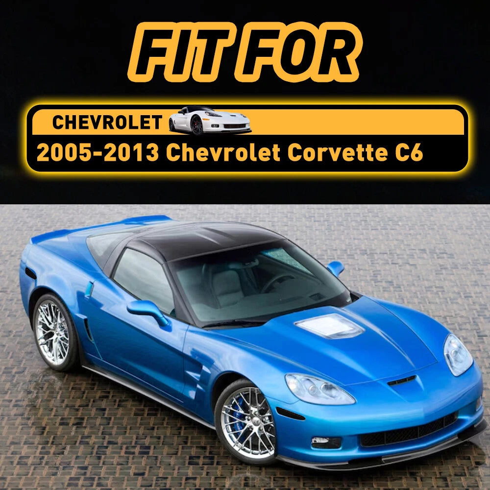 Bumper Side Light Trim Cover Kit for Corvette C6 (2005-2013) Smoked