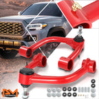 Set of 2 J2 Red 2-4" Leveling Front Upper Control Arms for Tacoma (2005–2022)