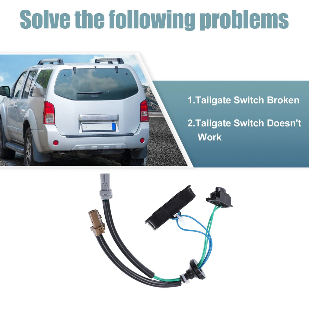 Rear Trunk Lid Release Switch for Nissan Sentra (2013–2019) 25380-2DT1A