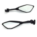 Set of 2 Black Rear View Mirrors for Kawasaki Ninja 300R EX300 (2013–2015)