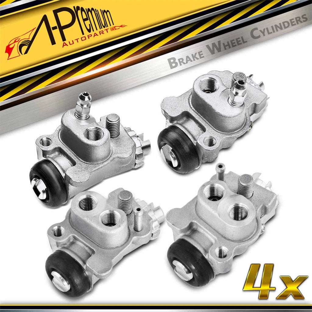 Set of 4 Brake Wheel Cylinders for Honda Foreman 450 ATV (2000–2006)