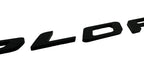 Rear Liftgate Hatch Letters Inserts Matte Black for 2020–2024 Ford Explorer
