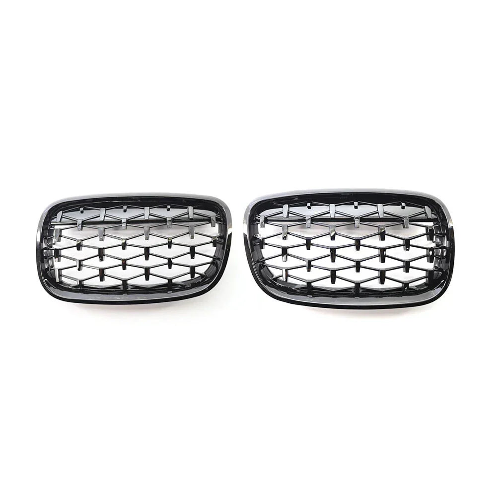 Diamond Grille Front Bumper Kidney for BMW X5 E70, X6 E71 (2007-2013)