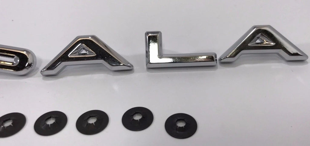Quarter Panel Emblems Chrome Letters for Chevrolet Impala 1964–1964