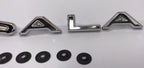 Quarter Panel Emblems Chrome Letters for Chevrolet Impala 1964–1964