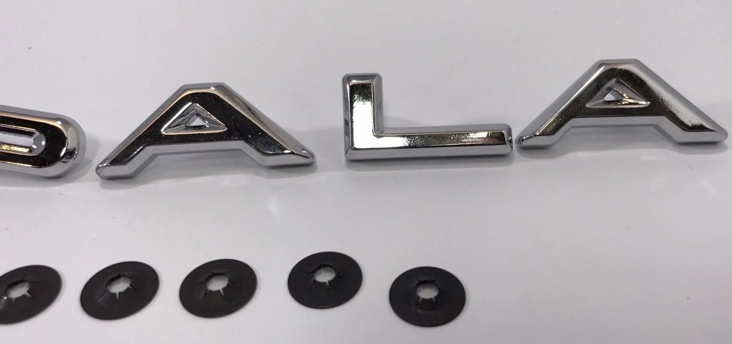 Quarter Panel Emblems Chrome Letters for Chevrolet Impala 1964–1964
