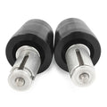Black Handlebar End Plugs for Honda CBR, CB, Yamaha YZ, YZF, Kawasaki