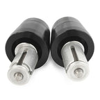Black Handlebar End Plugs for Honda CBR, CB, Yamaha YZ, YZF, Kawasaki