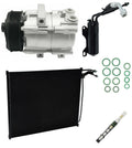 AC Compressor Kit with Condenser for Ford E-450 Super Duty (2007–2016)
