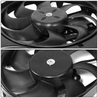 Dual Replacement Radiator Cooling Fan for Volvo S80 V70 XC70 (2008–2016)