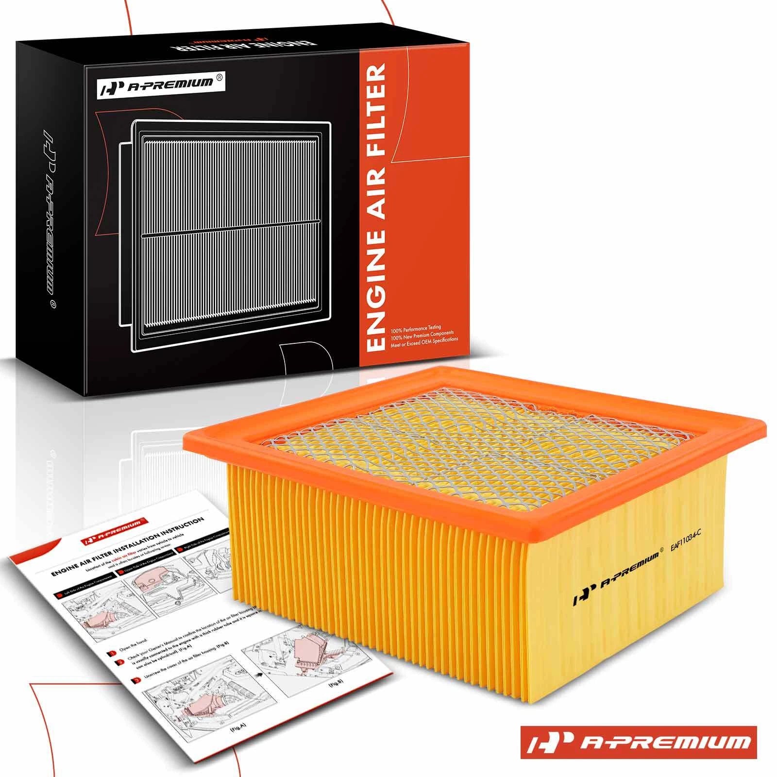 Engine Air Filter for Dodge Ram 2500, 3500 (2003–2009)