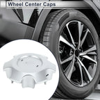 Wheel Center Caps No.4260B0K080 for Toyota Hilux (2011–2015) Silver Plastic