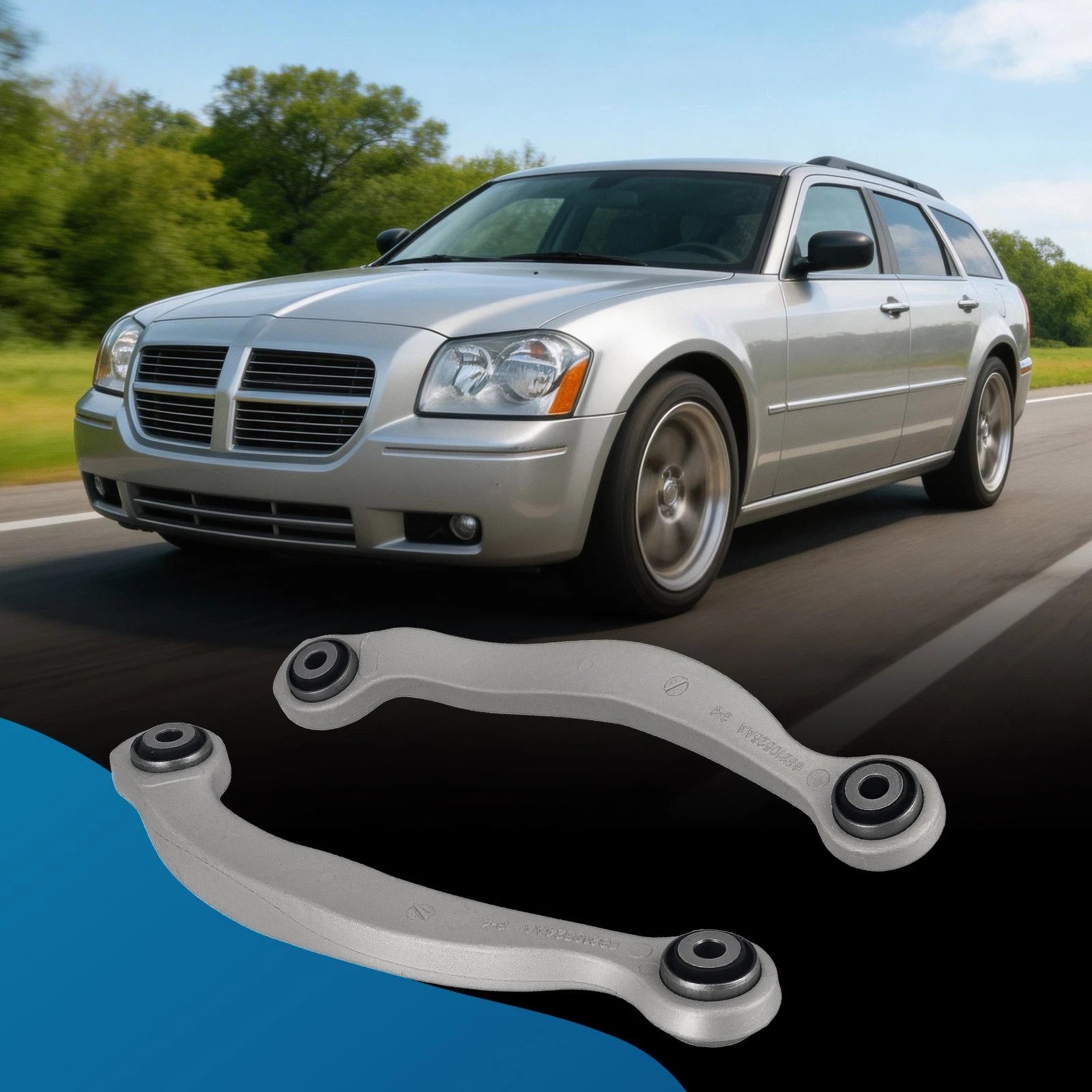 Rear Upper Control Arms for Charger Challenger Magnum 300 (2005–2022)