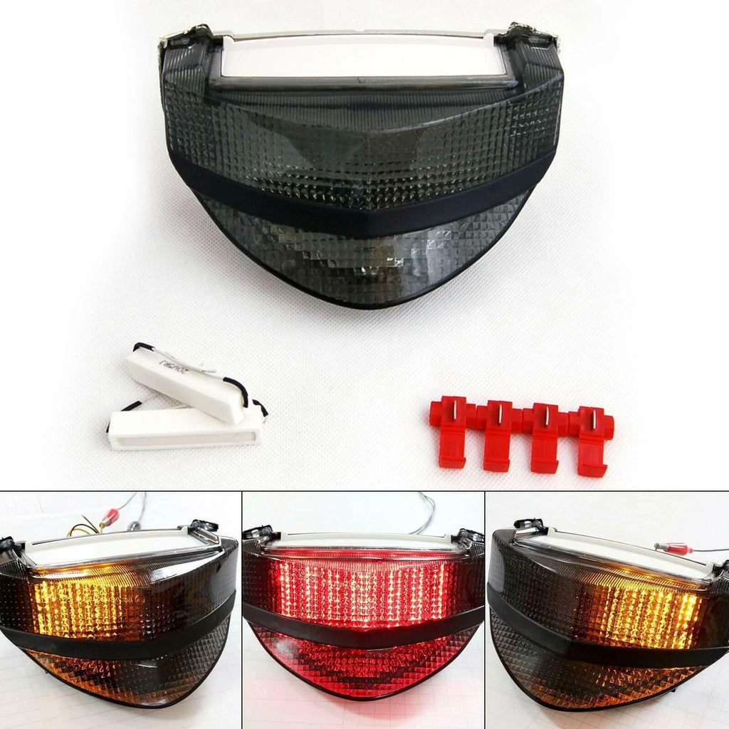 Smoke LED Taillight + Turn Signals for Honda CBR929RR (2000–2001) T9