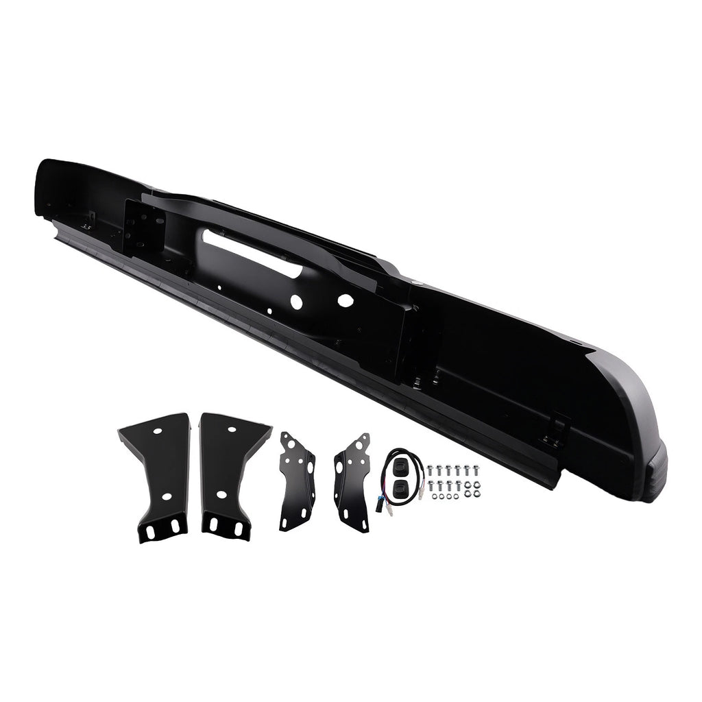 Rear Bumper Assembly for GMC C1500 (1988–1999) GM1101109 GM1101110 Steel