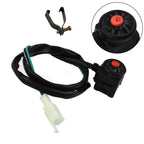 Heavy Duty Kill Switch with Red Push Button for Dirt Bike ATV