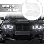 1 Pair Headlight Lens Cover for BMW E46 (1998–2002) 63126904297