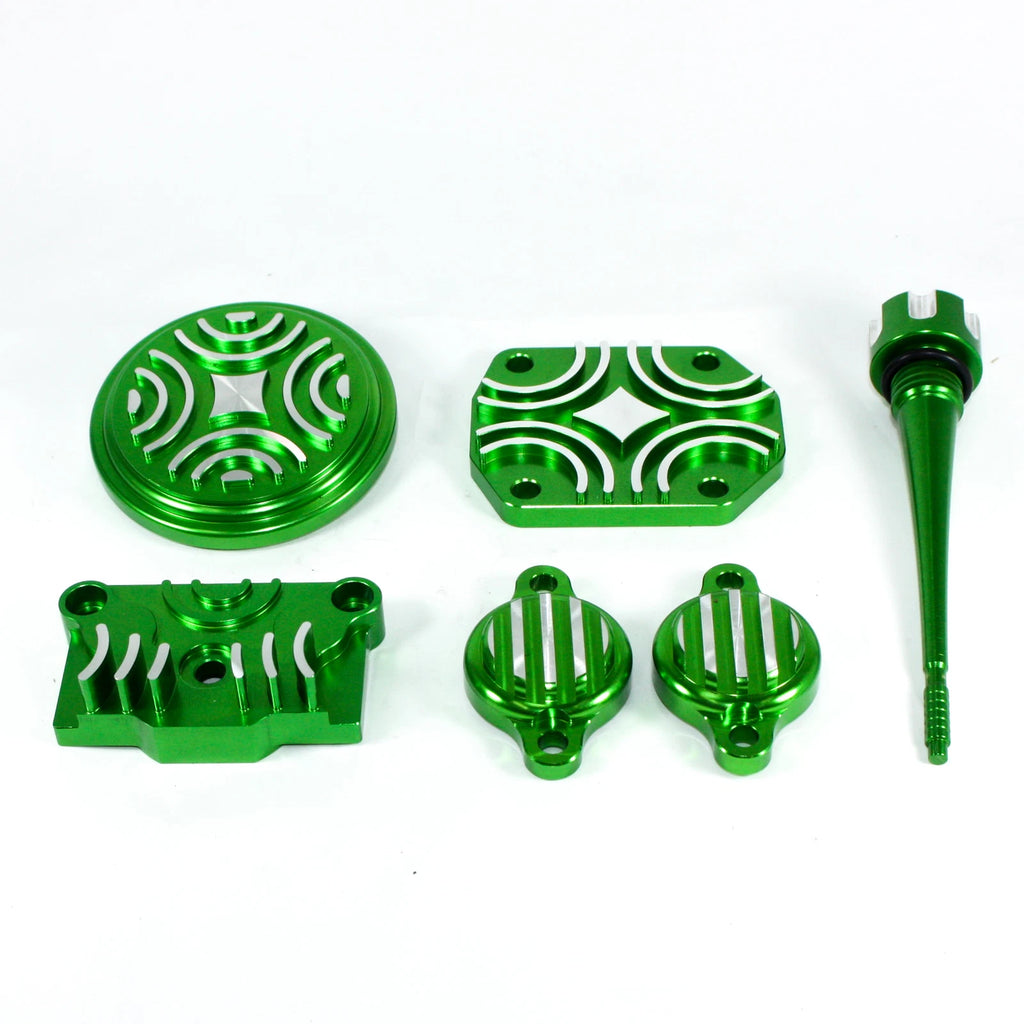 CNC Engine Dress Up Kit for Pit Pro Trail Dirt Bike (125cc, 140cc, 150cc)