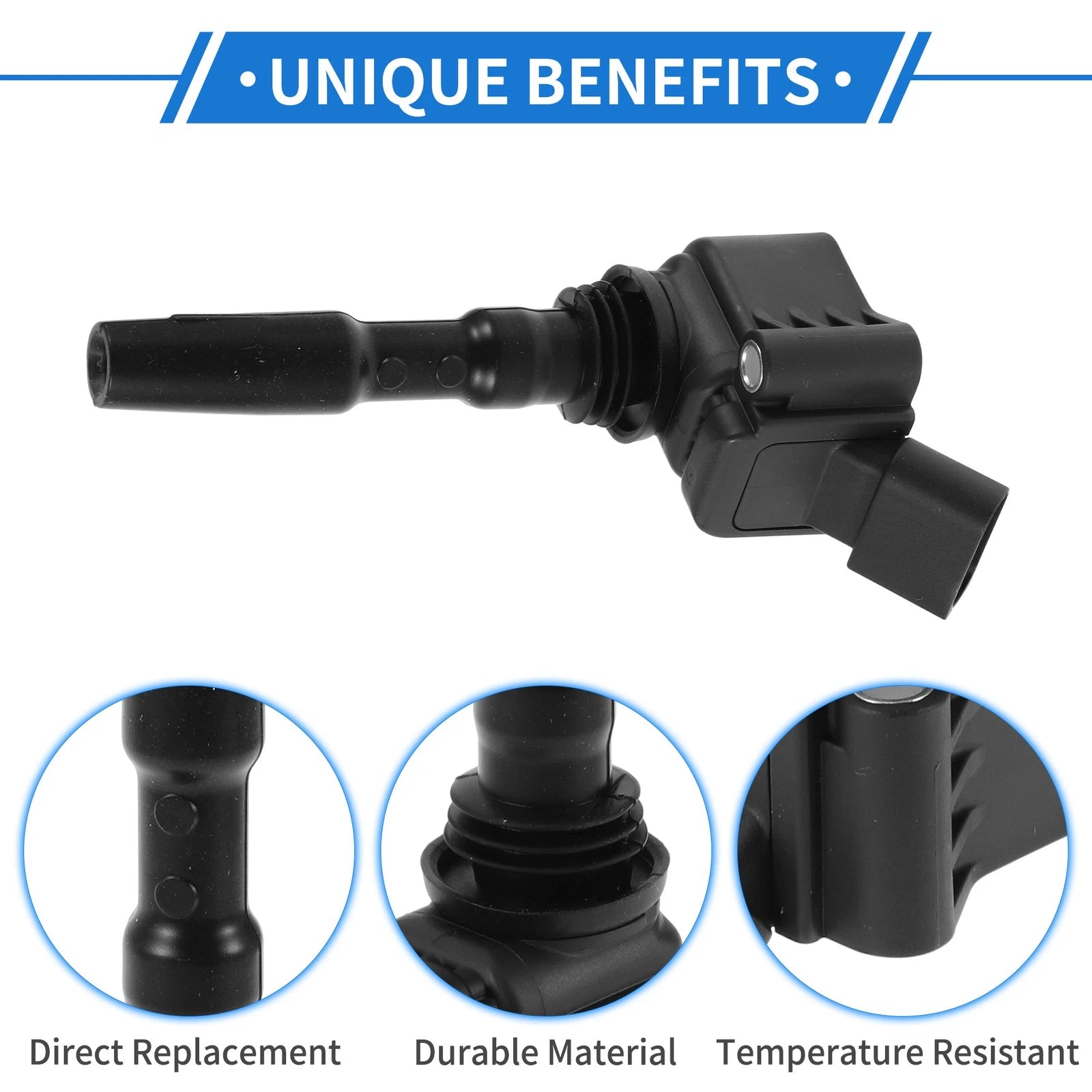 Ignition Coil Pack No. 04E905110B for Volkswagen Jetta L4 1.4L (2011–2018)