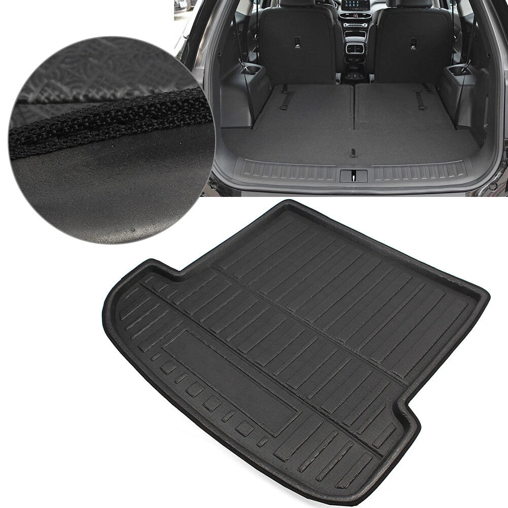 Rear Trunk Tray Cargo Liner for Hyundai Santa Fe (2019–2021)
