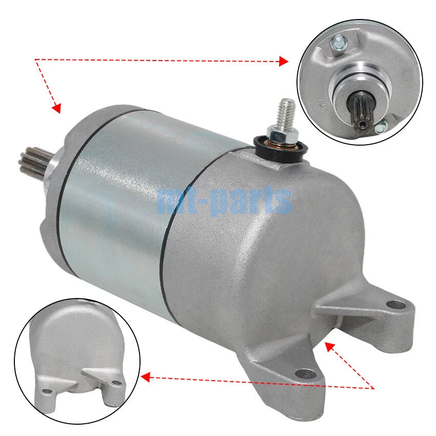 Starter for Yamaha TT-R250 (1999–2006), YBR250 (2007–2011), TT250R RAID (1994–1995) 4GY-81890-00