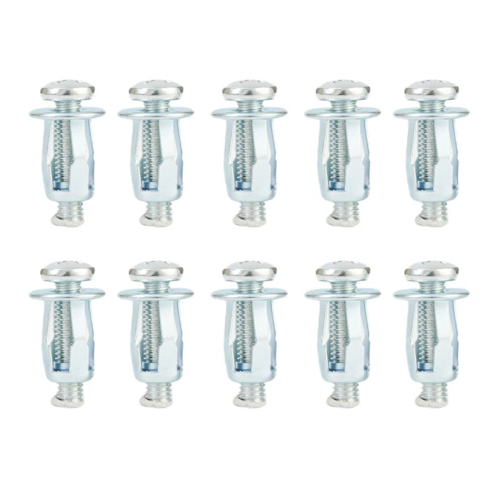 10X Metal Petal Bolt Hollow Wall Nut for Carriage Nut