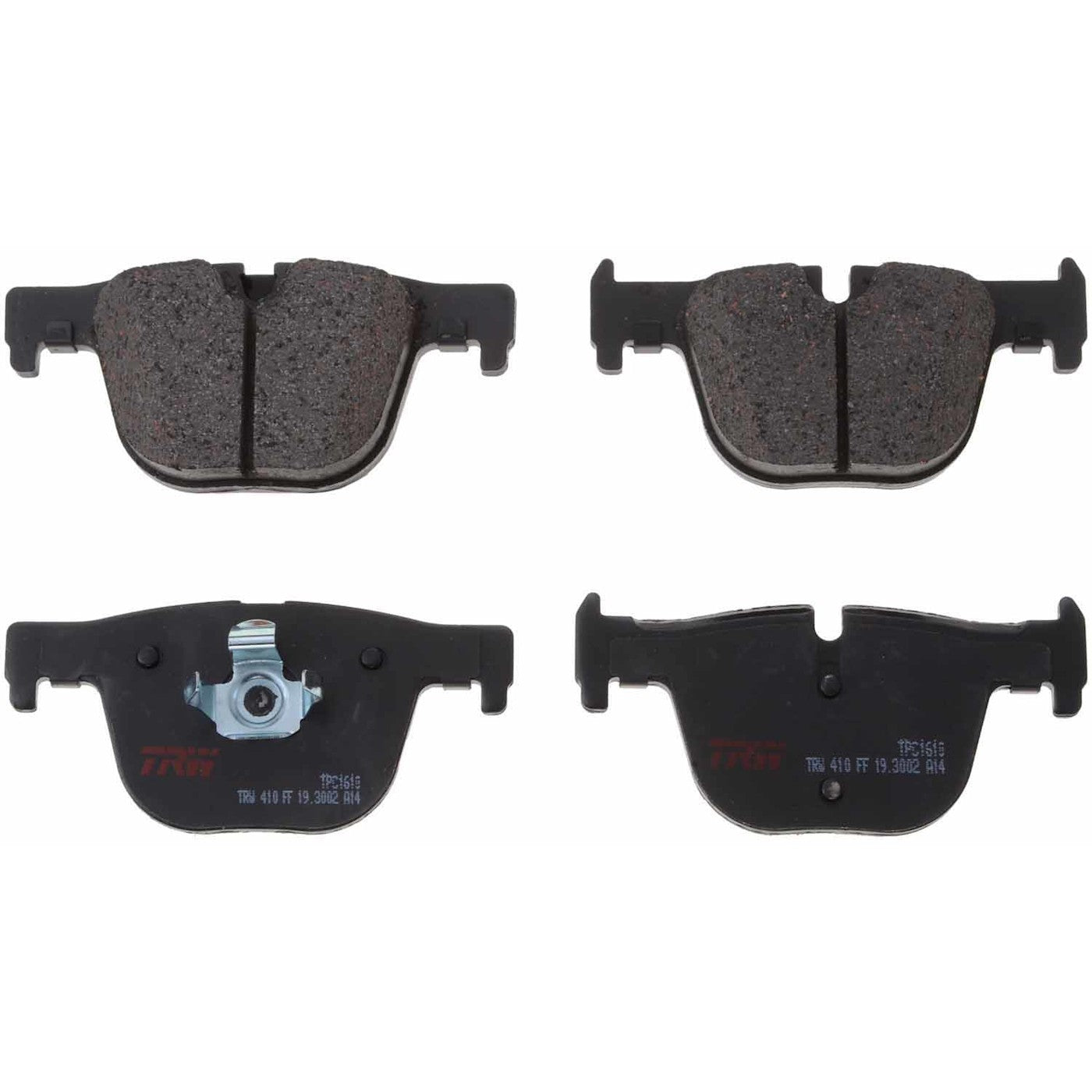 Set of 4 Brake Pads for BMW 328i (2016)