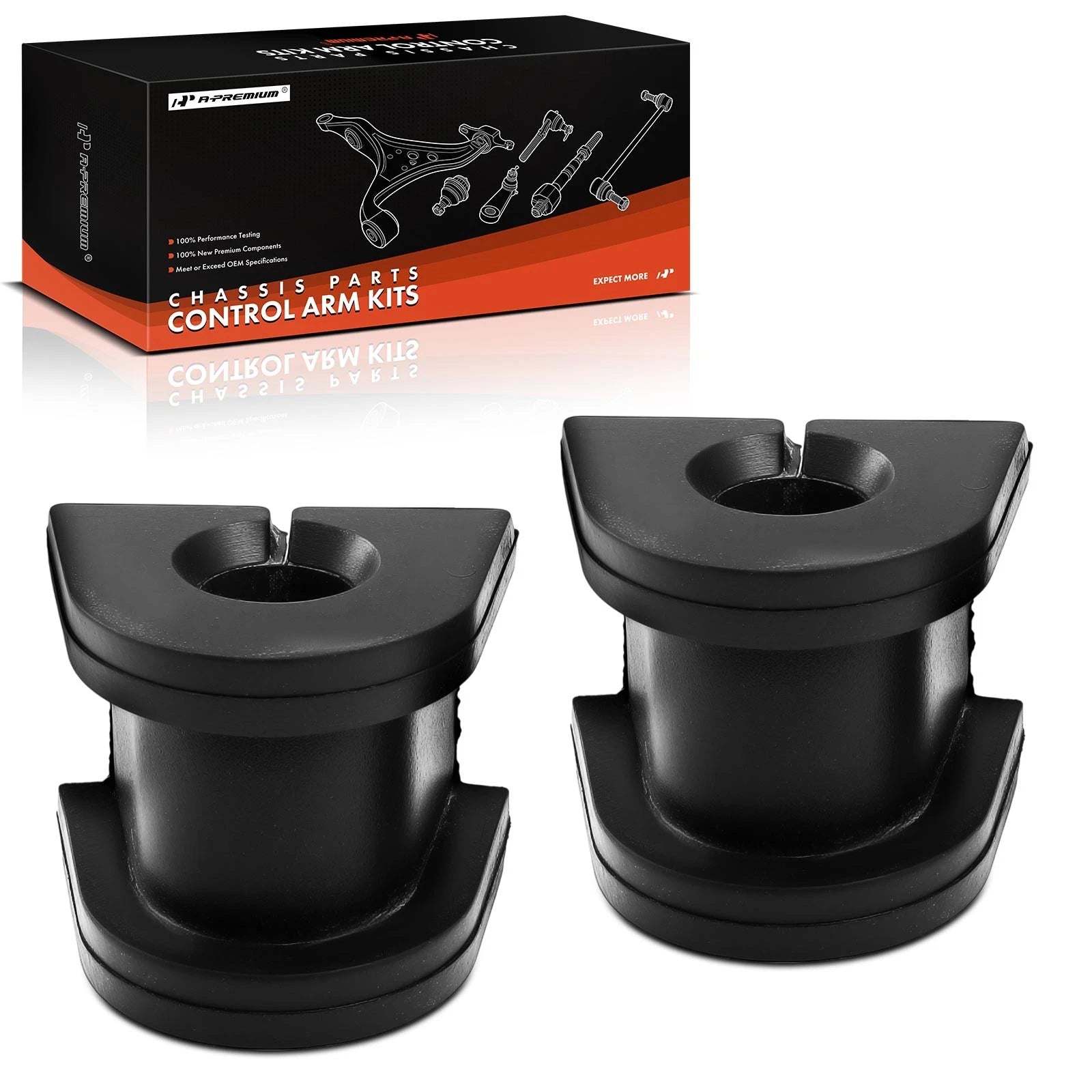 2X Rear Stabilizer Bar Bushing for Subaru Impreza (2005–2007)