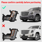 LED Fog Lights for Cadillac Escalade (2015–2020) w/o Crash Brake, Left+Right