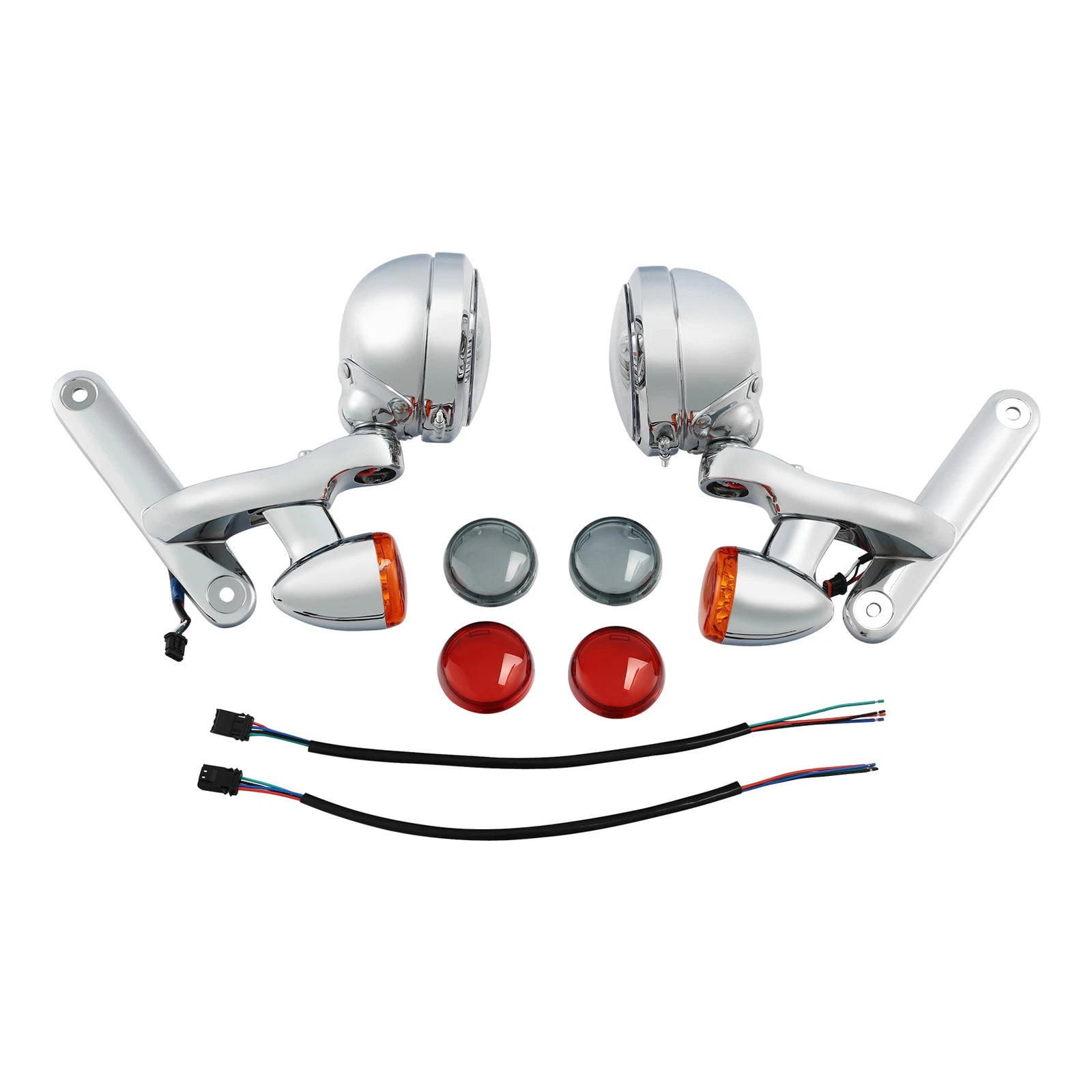 LED Turn Signal Fog Light Bracket for Harley Electra Glide (1994–2023)