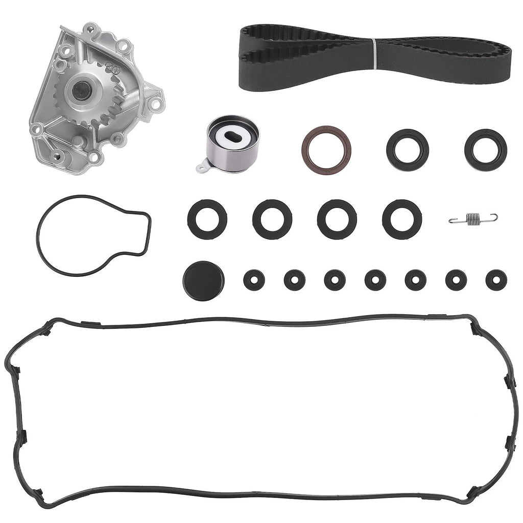 Timing Belt Water Pump Tensioner Kit for Acura Integra Honda CR-V 2.0L (1996–2001)