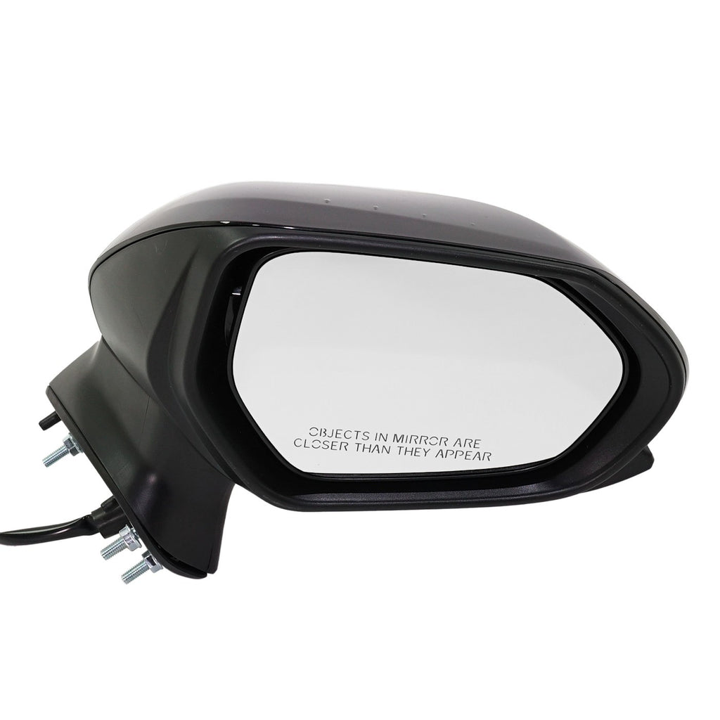 Passenger Side Mirror for Toyota Camry (2018–2022) Manual Fold Power Glass