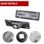 Clear Front Side Marker Light Housings for Chevy Camaro & Pontiac Firebird (1985–1992)