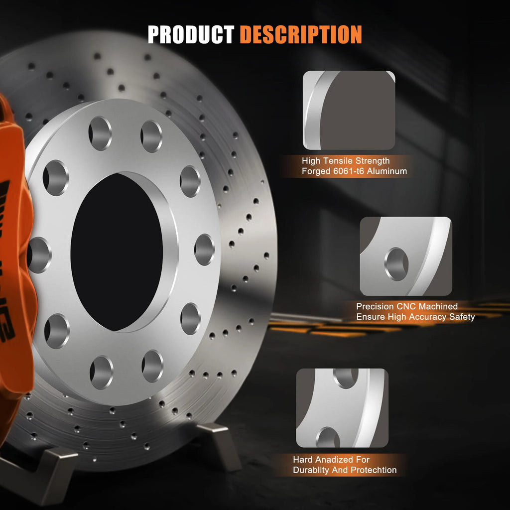 2X Wheel Spacers for Pontiac Firebird Chevrolet Corvette Camaro