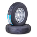 2 Free Country Trailer Tire Rim ST185/80R13 6-Ply 5 Lug x 4.5" (N/A)