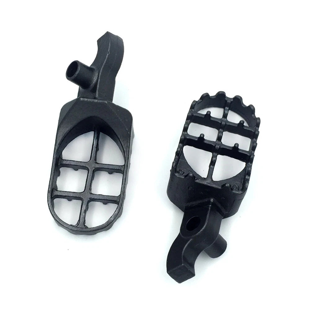 Black Motocross Foot Pegs for Honda CR250R CR125R (2000–2001)