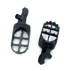 Black Motocross Foot Pegs for Honda CR250R CR125R (2000–2001)