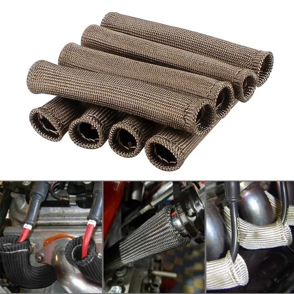 8X Spark Plug Wire Boots Protector Sleeve Heat Shield for LS1/LS2 (2000–2007)