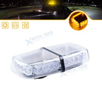 High Power Amber Yellow 24 LED Roof Strobe Beacon for 12V (—)