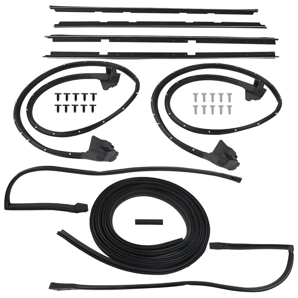 9PCS Weatherstripping Seals Kit for Chevrolet LeMans Malibu (1978–1981)