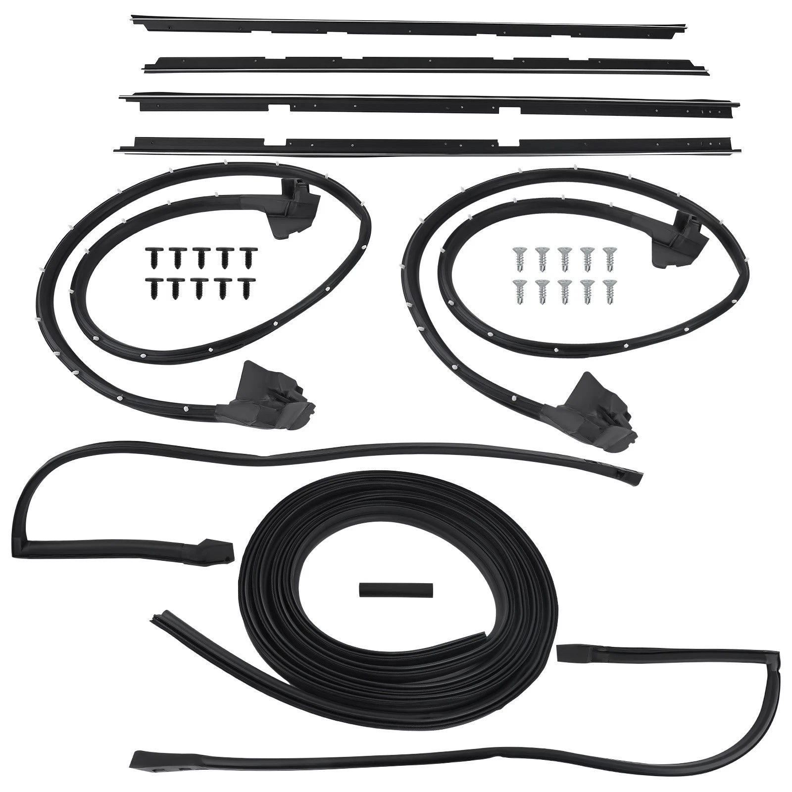 9PCS Weatherstripping Seals Kit for Chevrolet LeMans Malibu (1978–1981)