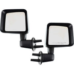 Manual Mirror Pair for Jeep Wrangler (2007–2008) Textured Black